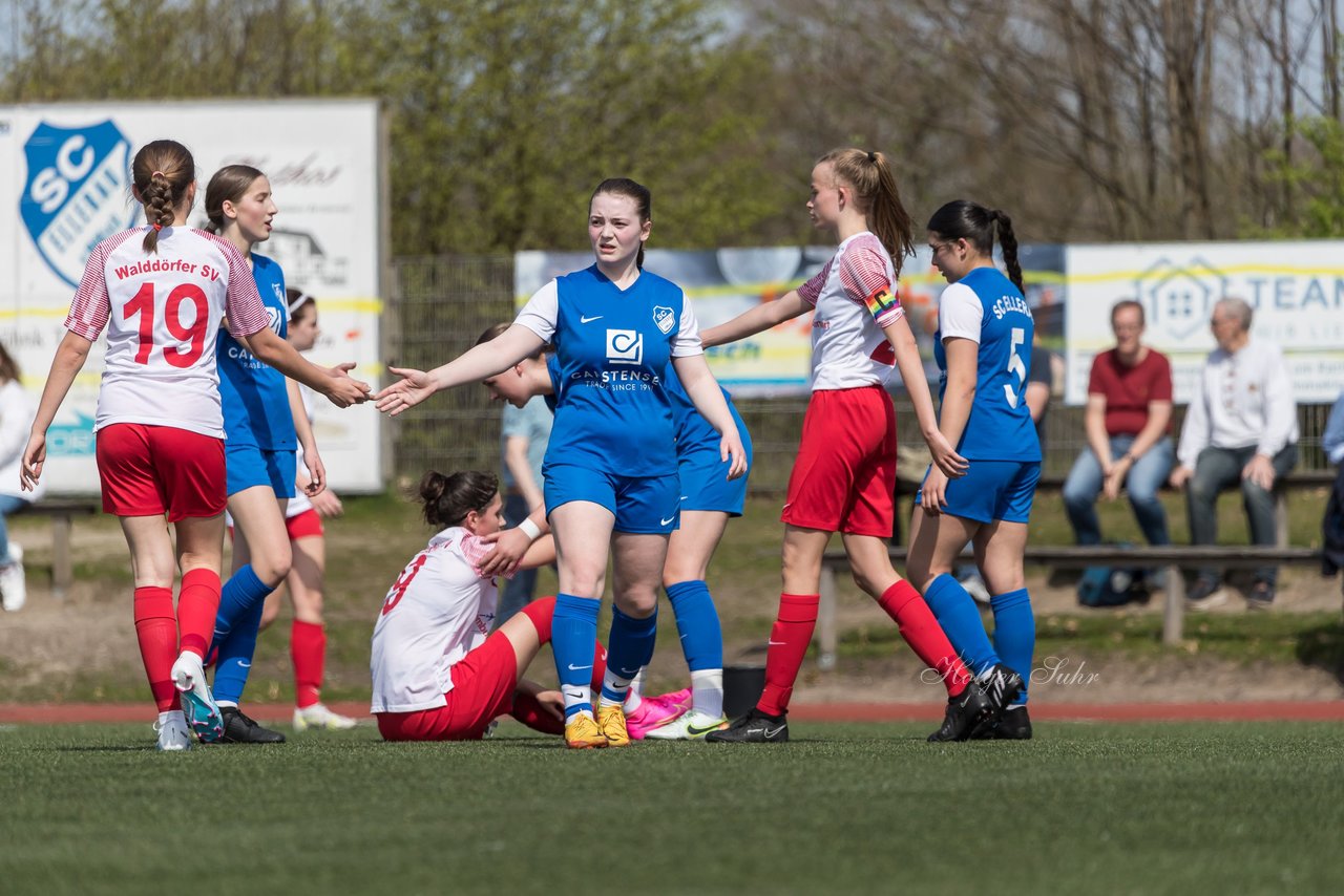 Bild 325 - wBJ SC Ellerau - Walddoerfer SV : Ergebnis: 1:8